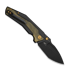 Saliekams nazis CIVIVI Wellmax, Black Aluminum & Polished Ultem, Black Stonewash C24008C-2