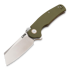 CJRB Crag D2 sulankstomas peilis, G10