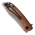 Складной нож CMB Made Knives Blaze, коричневый