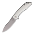 CMB Made Knives Blaze kääntöveitsi, valkoinen
