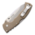 Cold Steel 4-Max Scout Stonewashed sulankstomas peilis, Desert Tan CS62RQDTSW