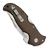 Cold Steel Bush Ranger sulankstomas peilis, ruda CS-31A