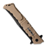 Cold Steel Large Luzon Black kääntöveitsi, Desert Tan CS20NQXDTBK