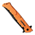Cold Steel Large Luzon Black kääntöveitsi, oranssi CS20NQXORBK