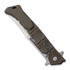 Cold Steel Large Luzon Satin kääntöveitsi, Dark Earth CS20NQXDEST