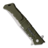 Cold Steel Large Luzon Satin sulankstomas peilis, žalia CS20NQXODSW