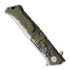 Coltello pieghevole Cold Steel Medium Luzon Stonewashed, verde CS20NQLODSW