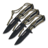 Cold Steel Throwing Knives With Paracord Handle, 3 Pack CS-TH-44KVD3PK