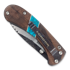 Condor Blue River Hunter Linerlock sulankstomas peilis