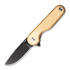 Coltello pieghevole Craighill Rook Framelock Brass