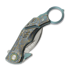 Складний ніж Critical Strike Predator - Beadblast - Titanium, зелений