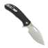 Critical Strike Zulu - Satin - G10 folding knife, black