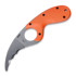 Coltello CRKT Bear Claw, dentatura lama, arancione