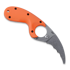 Nůž CRKT Bear Claw, vroubkov&aacute;n&iacute; na čepeli, oranžov&aacute;