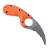 Coltello CRKT Bear Claw, dentatura lama, arancione