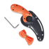CRKT Bear Claw peilis, dantytas, oranžinėnge