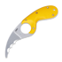 CRKT Bear Claw knife, combo edge, yellow