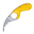 CRKT Bear Claw veitsi, combo terä, keltainen