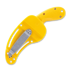 CRKT Bear Claw knife, combo edge, yellow
