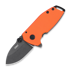 Coltello pieghevole CRKT Squid Compact, arancione