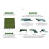 DD Hammocks Tarp 3x3, czarny