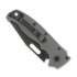 Demko Knives AD 20.5 D2 Clip Point 折り畳みナイフ, Gray Grivory, DLC