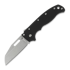 Coltello pieghevole Demko Knives AD 20.5 D2 Shark Foot, Peel Ply Black G-10