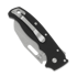 Coltello pieghevole Demko Knives AD 20.5 D2 Shark Foot, Peel Ply Black G-10