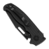 Demko Knives AD 20.5 DLC sulankstomas peilis, Clip Point, juoda