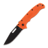 Demko Knives AD 20.5 DLC kääntöveitsi, Clip Point, oranssi