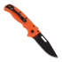 Demko Knives AD 20.5 DLC k&auml;&auml;nt&ouml;veitsi, Clip Point, oranssi