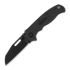 Demko Knives AD 20.5 DLC sulankstomas peilis, Shark Foot, juoda