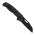 Demko Knives AD 20.5 DLC foldekniv, Shark Foot, sort