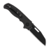 Coltello pieghevole Demko Knives AD 20.5 DLC, Shark Foot, nero