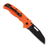 Demko Knives AD 20.5 DLC kääntöveitsi, Shark Foot, oranssi