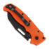 Demko Knives AD 20.5 DLC kääntöveitsi, Shark Foot, oranssi