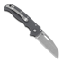 Demko Knives AD 20.5 Stonewashed kääntöveitsi, Shark Foot, harmaa