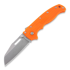 Demko Knives - AD 20.5 Stonewashed, Shark Foot, orange
