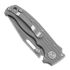 Demko Knives AD 20.5 Textured Titanium CPM3V k&auml;&auml;nt&ouml;veitsi, clip point