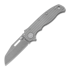 Demko Knives AD 20.5 Textured Titanium CPM3V kääntöveitsi, shark foot