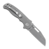 Coltello pieghevole Demko Knives AD 20.5 Textured Titanium CPM3V, shark foot