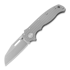 Demko Knives AD20.5 20CV Shark Foot kääntöveitsi, Milled Titanium