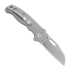 Navaja Demko Knives AD20.5 20CV Shark Foot, Milled Titanium