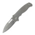 Demko Knives AD20.5 3V Slicer Shark kääntöveitsi, Milled Titanium