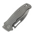 Складной нож Demko Knives AD20.5 3V Slicer Shark, Milled Titanium