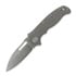 Складной нож Demko Knives AD20.5 3V Slicer Shark, Smooth Titanium