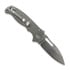 Demko Knives AD20.5 3V Slicer Shark kääntöveitsi, Smooth Titanium