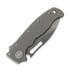 Demko Knives AD20.5 3V Slicer Shark kääntöveitsi, Smooth Titanium