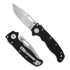 Demko Knives - AD20.5 S35VN Clip Point, noir