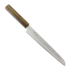 Japanese kitchen knife Demko Knives Bread VG10 San Mai, Red Oak